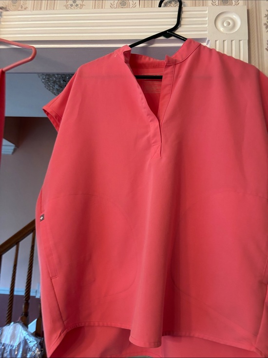 Figs Other - Figs Women's Coral Pink Medical Scrub Top